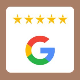google-reviews-brown-border